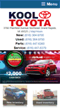 Mobile Screenshot of kooltoyota.com